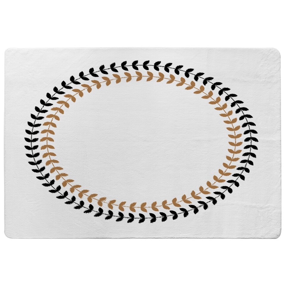 image 1 of Greek Olive Tree Leaves Rug | Multi