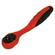 image 3 of 1/4" Drive Curved Quick Release Reversible Ratchet Socket Driver 150mm Length