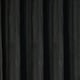 image 2 of OHS Ribbed Fleece Soft Thermal Insulated Panel Pair Eyelet Curtains, 90x90" Grey