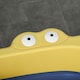 image 9 of HOMCOM Foldable Baby Bathtub for Newborns Infants Toddlers w Stool - Yellow