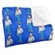 image 2 of Scooby Doo All-Over Print Fred Blanket - Multicoloured - One Size
