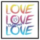 image 2 of Love california (Picture Frame) White | M