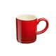 image 2 of Cooks Professional 4pc Espresso Cup Set - Stoneware Mini Mugs - 100ml | Red | Red