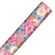 image 4 of Flowers on Neutral Gift Wrapping Paper Roll 3m