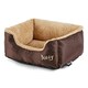 image 2 of Fleece Dog Bed - Washable - Bunty Deluxe Brown | S