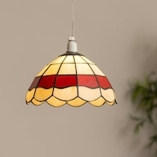 ValueLights Tiffany Cream Ceiling Pendant Shade