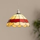 image 1 of ValueLights Tiffany Cream Ceiling Pendant Shade