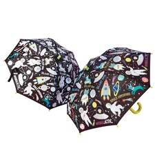 Floss & Rock Kids Umbrella Colour Changing - Space | Multi