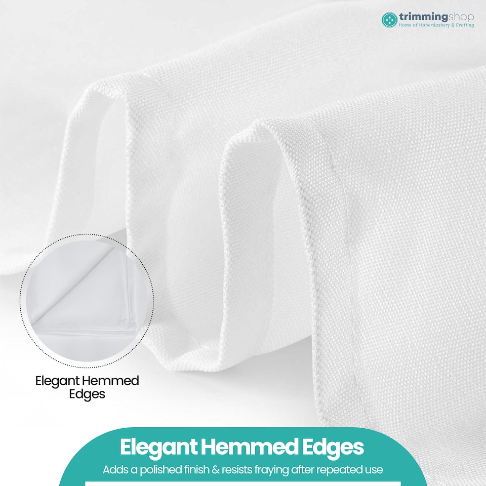 image 1 of 1pc Polyester Table Napkins, Wrinkle-Resistant Cloth Napkin - 20 Inch