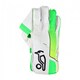 image 2 of Kookaburra Unisex Adult LC 4.0 Wicket Keeper Gloves - White/Green/Yellow - One Size