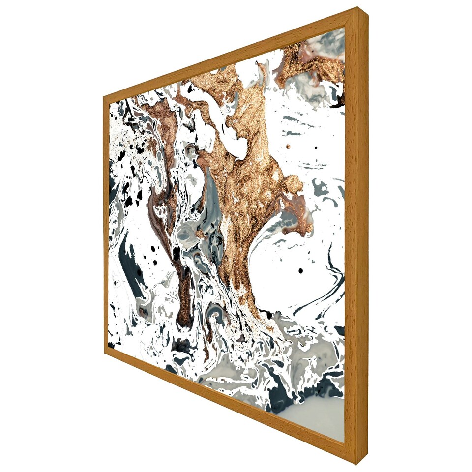 image 1 of Bronze marble (Picture Frame) Brown | Oak | S