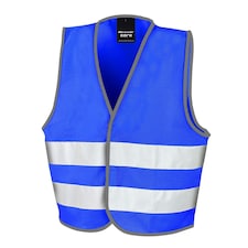 SAFE-GUARD by Result Childrens/Kids Core Enhanced Hi-Vis Vest - Royal Blue - 10-12 Years