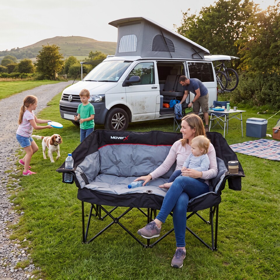 image 1 of MoverX Double Camping Chair - Capacity 220kg