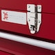 image 5 of DURHAND 2 Drawer Tool Chest, Lockable Metal Tool Box with Ball Bearing Runners, Portable Toolbox, 460mm x 240mm x 220mm, Red