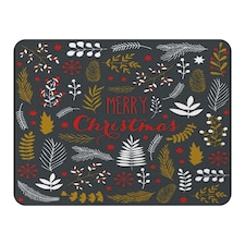 Merry christmas lettering (blanket)