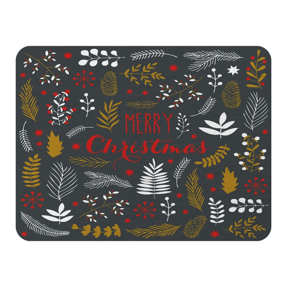 Merry christmas lettering (blanket)