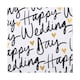 image 4 of Hallmark Wedding Card - Inkwave Typography Design