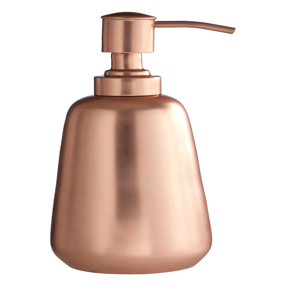 image 1 of Madison Shine Copper Finish Lotion Dispenser