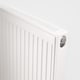 image 1 of 500mm (H) x 1100mm (W) - Type 21 Radiator - Double Panel - Single Convector - White Enamel (RAL 9016) (0.5m x 1.1m) (20" x 43")