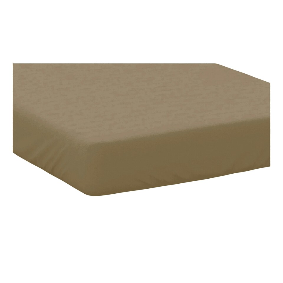 Belledorm Easycare Percale Fitted Sheet - Honeydew - Single Yellow | Single