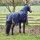 image 3 of Rhinegold Mombasa Fly Rug + Neck Cover Blue | Size: 7ft 3
Colour: Navy Blue