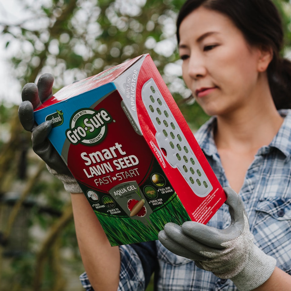 image 1 of GroSure Smart Lawn Seed Fast Start  Aqua Gel Coated, Germinates 40sqm