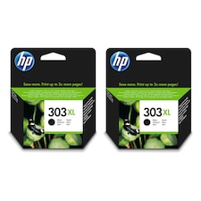 HP 303XL Black Ink Cartridge Twin Pack Multi | HP 303XL Black Original Ink Cartridge Twin Pack