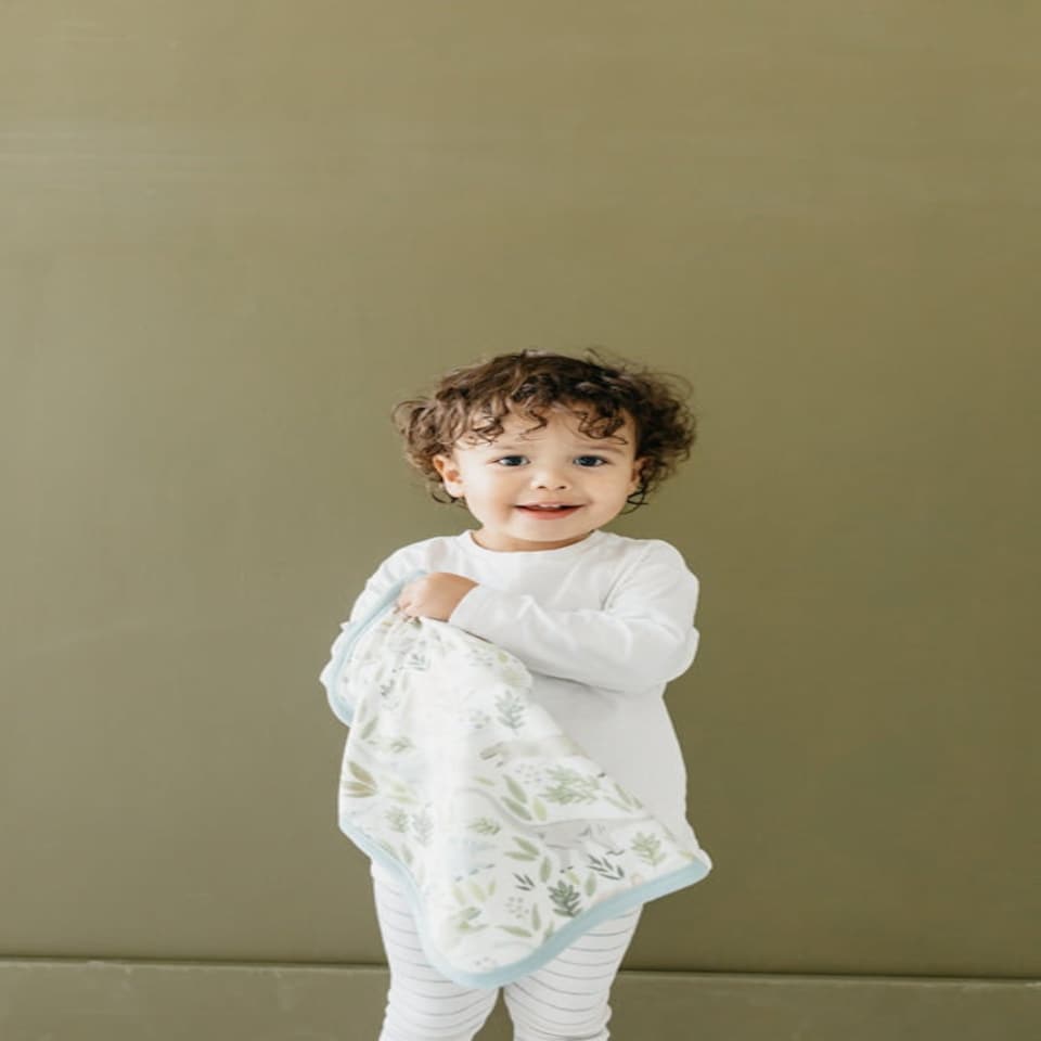 image 1 of Copper Pearl Lovey 3 Layer Comfort Blanket Rex 2Pk