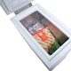 image 4 of SIA CHF60W 36cm White Freestanding Slimline Chest Freezer, | White