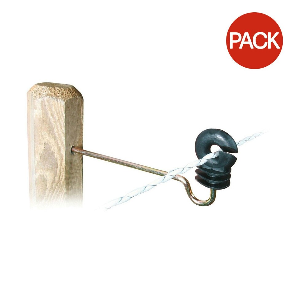 Agrifence Offset Ring Insulator (H4815) (Pack Of 10) - May Vary - 20cm