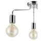 image 3 of COSYLYTE Fraser 3 Light  Metal Ceiling Flush Light Chrome