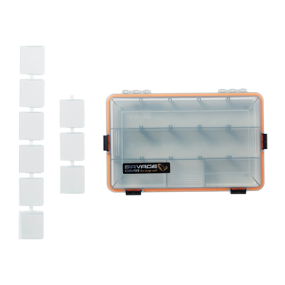 image 1 of Savage Gear WP Lurebox 4B Smoke Lure Storage Box - Smoke N/A