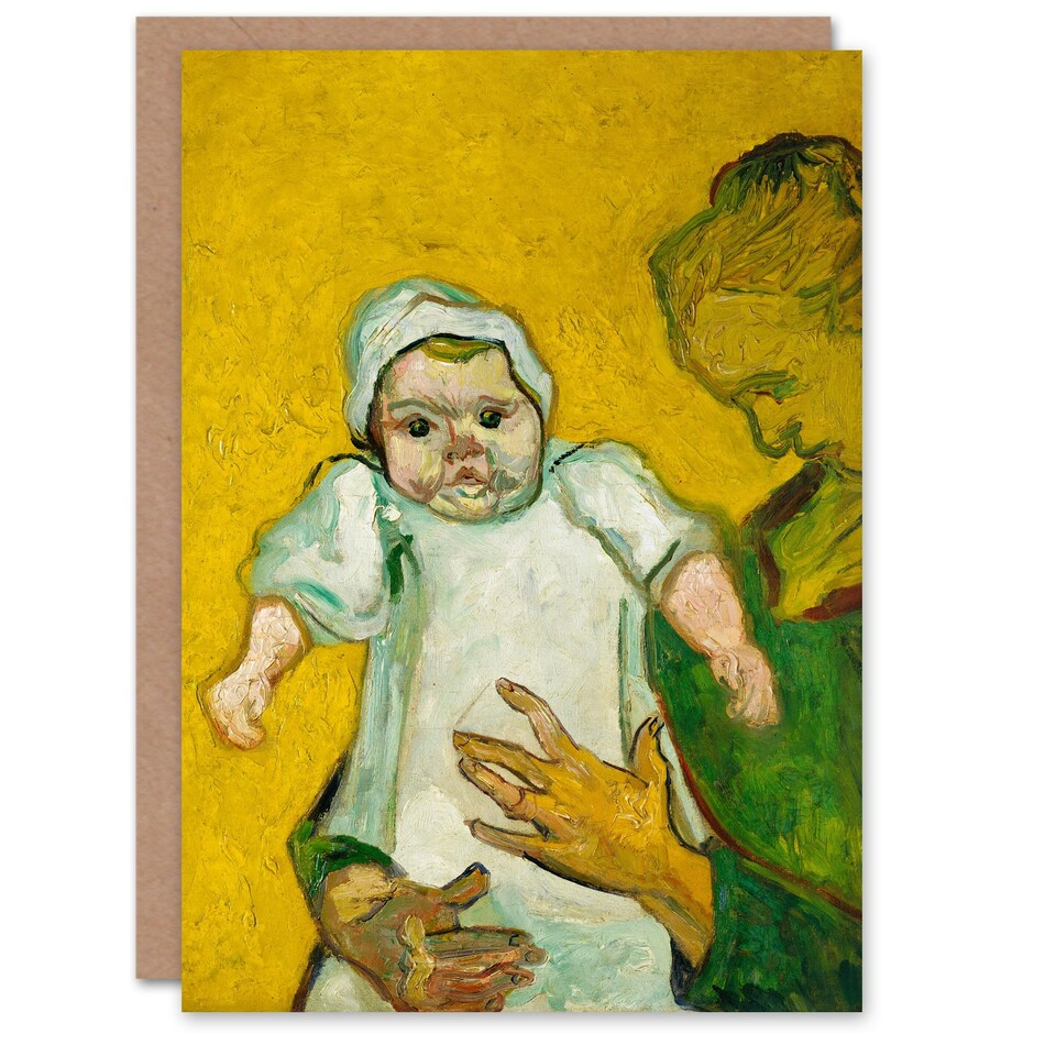 image 1 of Vincent van Gogh Art Card Madame Roulin and Her Baby