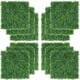 image 1 of Yaheetech 50 cm x 50 cm Artificial Boxwood Hedge Panel Plastic Greenery