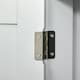 image 8 of kleankin Bathroom Floor Storage Cabinet w/ 2 Drawers Door Cupboard White