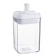 image 4 of Argon Tableware 6x Food Storage Containers - 800ml - White Airtight Plastic Storage Pantry Food Organiser with Flip Lock Lid