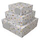 image 2 of Multipack of 6 Sheets of Gift-Wrapping Paper & 6 Tags | Birthdays/Weddings | For Him/Her/Friend | Confetti Sprinkle Design Multi