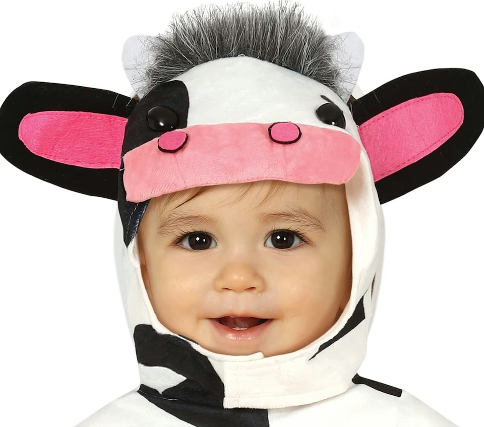 image 1 of Fancy Dress Child Onsie Cowprint 1 - 12-18 m