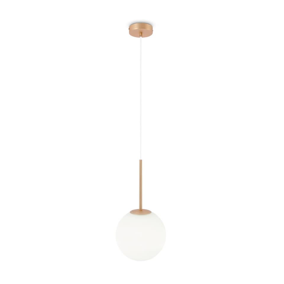 image 1 of Maytoni Basic Form Large Modern Globe Pendant Ceiling Light Gold E14
