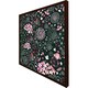 image 1 of Different flowers, shapes & birds (Picture Frame) Brown | M
