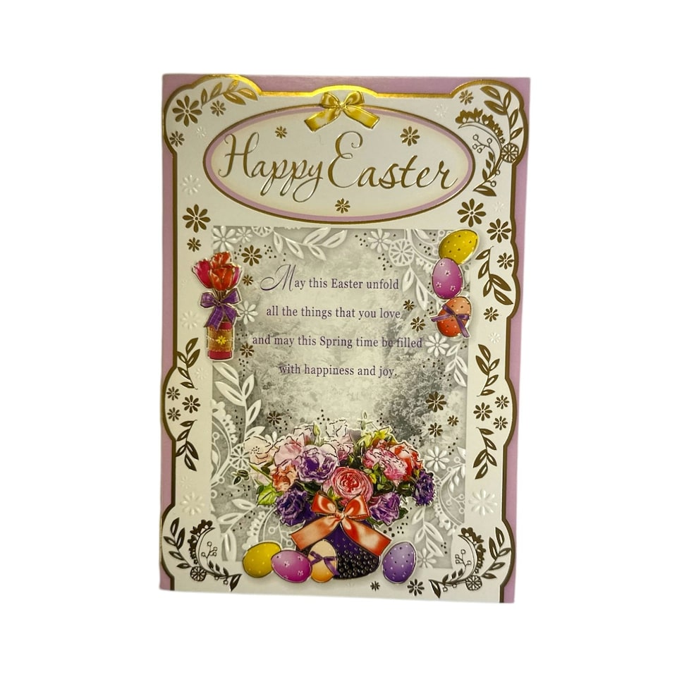 image 1 of Spring Time Filled With Happiness And Joy Easter Card
