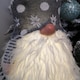 image 3 of 56cm Battery Operated Light Up Christmas Standing Gonk Decoration in Grey