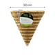 image 5 of Green Blade Rope Cone Hanging Basket - 30cm - Planter Flower Pot Plant Pot Hanger | Brown | Brown