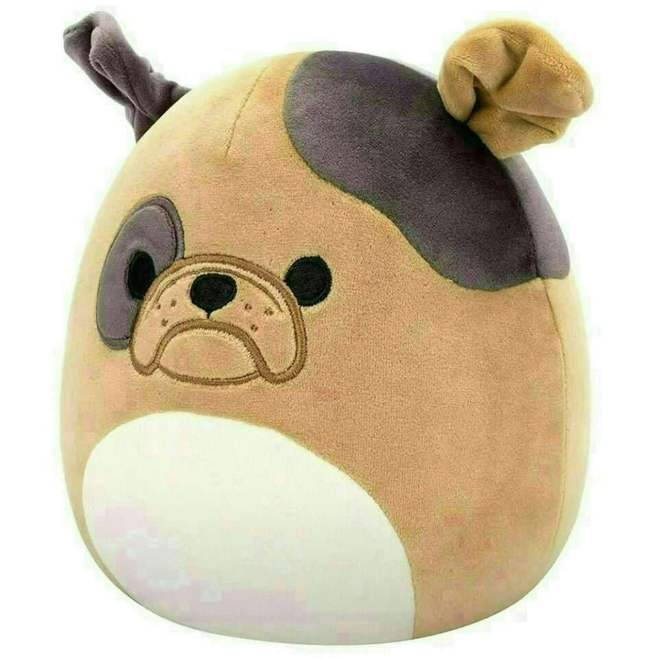 image 1 of Squishmallows Loafer The Brown Bulldog 7.5-Inch Soft Toy