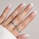 image 1 of Everyday Elegance - Press On Nails | Pink | white