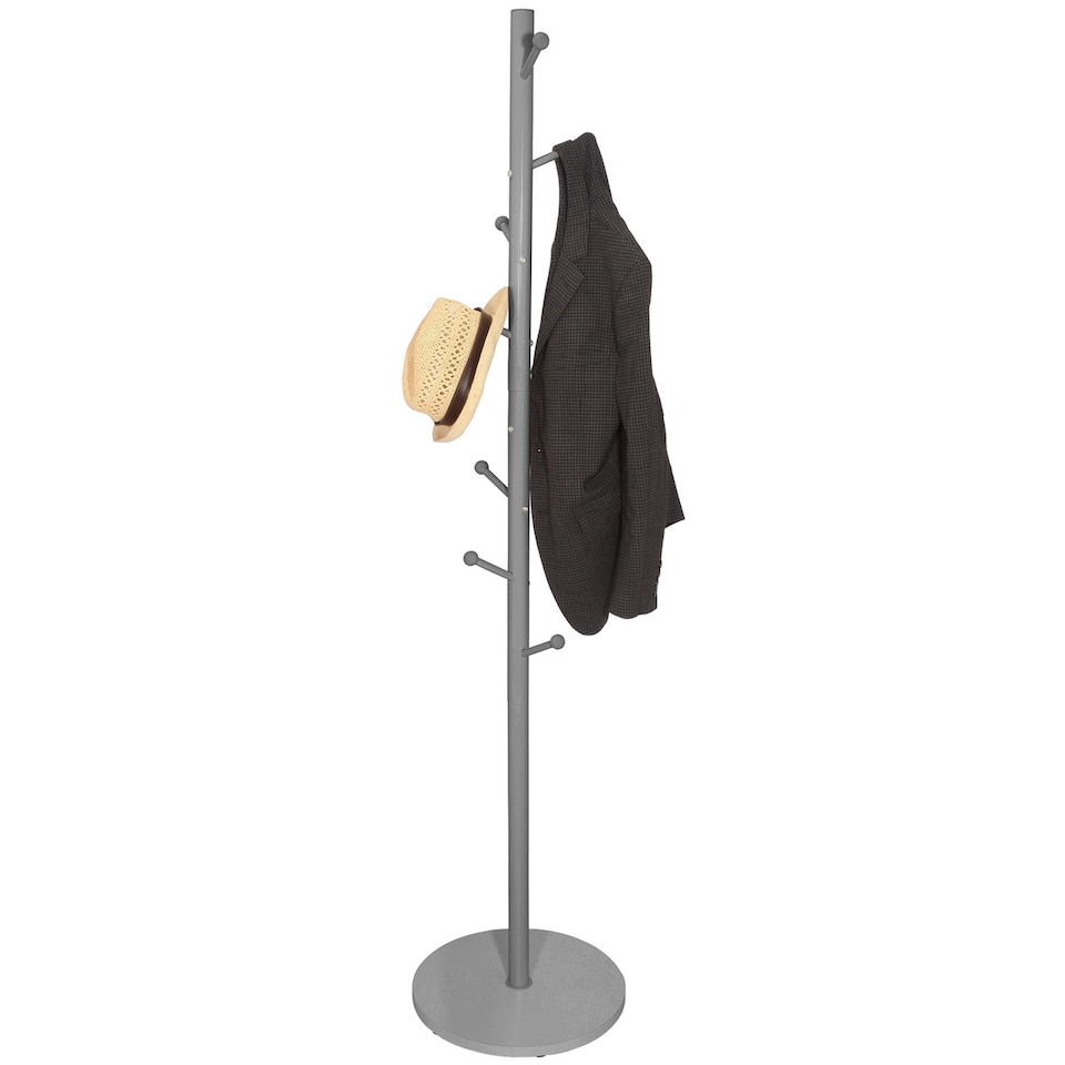 image 1 of Freestanding Coat Rack Tree Branch Hanger Stand | Grey | Not provided | 1