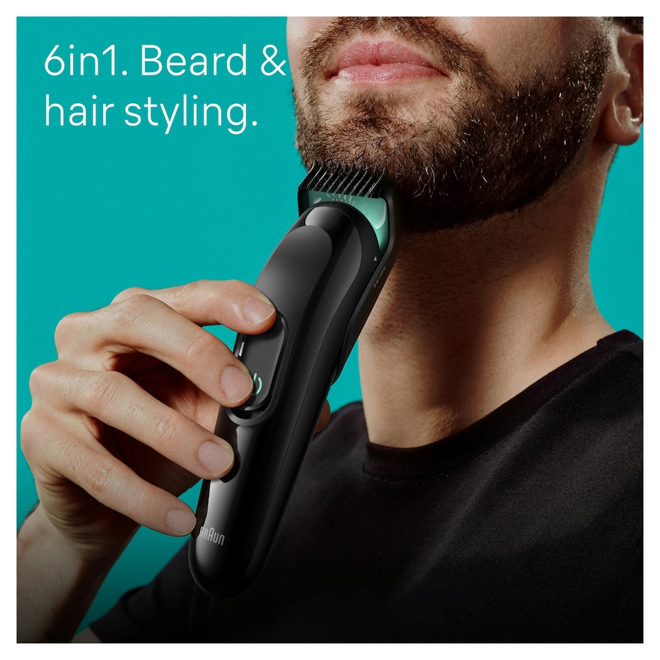 image 1 of Braun All-in-one Trimmer 3 MGK3421 Black