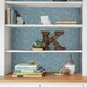 image 6 of NuWallpaper NU2918 Navy Poplin Textured Peel & Stick Wallpaper, Navy Multi