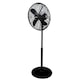 image 2 of Igenix DF1660BL Pedestal Fan, 16 Inch, Oscillating, 3 Speeds