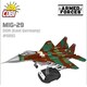 image 3 of MIG 29 DDR brick plane model - COBI 5851 - 590 bricks